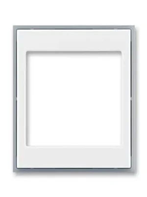 Element® 5016E-A00070 04 kryt pro přístroj osvětlení s LED nebo pro adaptér Profil 45 barva bílá / ledová šedá ABB Víkendová Akce