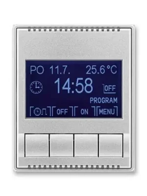 Vysoce Kvalitní Time® 3292E-A20301 08 hodiny spínací programovatelné (ovládací jednotka)barva titanová ABB