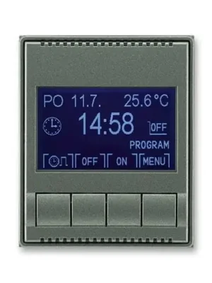 Hit Sezóny Time® 3292E-A20301 34 hodiny spínací programovatelné (ovládací jednotka) barva antracitová ABB