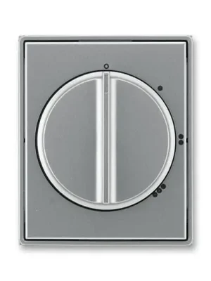 Omezená Nabídka Time® 3294E-A00170 36 kryt spínače s otočným ovladačem, pro 3stup. spínač s nul. polohou barva ocelová ABB