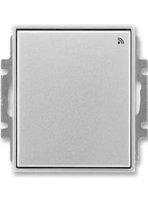 Nízká Cena Time® 3299E-A23108 08 spínač s krátkocestným ovladačem, s přijímačem RF signálu, 868 MHz barva titanová ABB