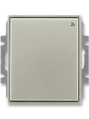 Časově Omezené Time® 3299E-A23108 32 spínač s krátkocestným ovladačem, s přijímačem RF signálu, 868 MHz barva starostříbrná ABB