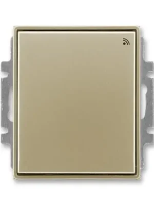 Rychlé Dodání Time® 3299E-A23108 33 spínač s krátkocestným ovladačem, s přijímačem RF signálu, 868 MHz barva šampaňská ABB