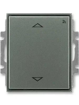 Přímo Od Výrobce Time® 3299E-A33108 34 spínač žaluziový s krátkocestným ovladačem, s RF přijímačem, 868 MHz barva antracitová ABB