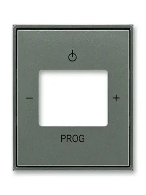 Finální Výprodej Time® 3299E-A40200 34 kryt zesilovače s tunerem nebo internetového rádia Busch-iNet barva antracitová ABB