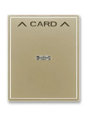 Time® 3559E-A00700 33 kryt spínače kartového, s čirým průzorem barva šampaňská ABB Cenový Hit
