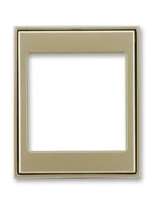 Tovární Cena Time® 5016E-A00070 33 kryt pro přístroj osvětlení s LED nebo pro adaptér Profil 45 barva šampaňská ABB