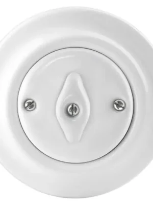 Decento® 3560K-C07345 přepínač křížový, otočný barva bílá (porcelán) ABB Značkový