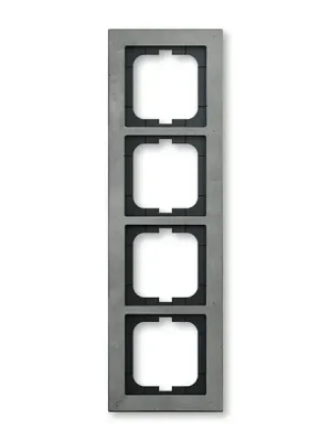 Nejlepší Volba Busch-axcent® *2CKA001754A4798 rámeček čtyřnásobný, pro vodorovnou i svislou montáž barva beton ABB