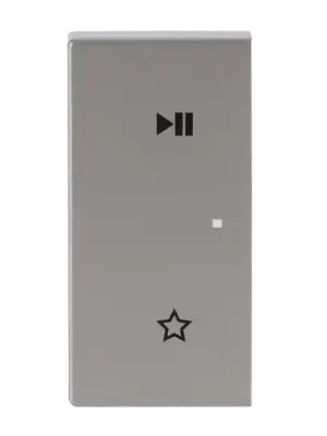 FREE@HOME Kryt pro termostat prostorový *2CKA006220A0180 hliníková stříbrná ABB Nejlepší Volba