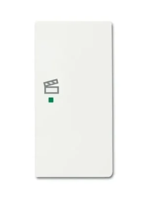 FREE@HOME Kryt 2násobný pravý, symbol „scény“ *2CKA006220A0613 mechová bílá ABB Rychlé Dodání
