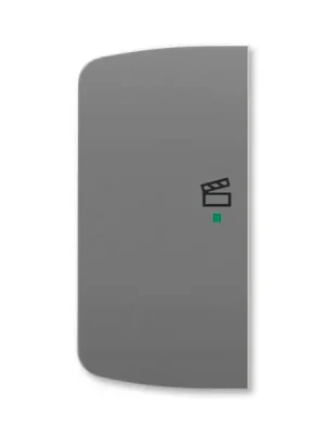 FREE@HOME Kryt 2násobný levý, symbol „scény“ *6220A-A02103 S2 kouřová šedá ABB Akční Nabídka