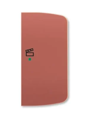 Ověřený FREE@HOME Kryt 2násobný pravý, symbol „scény“ *6220A-A02203 R2 vřesová červená ABB