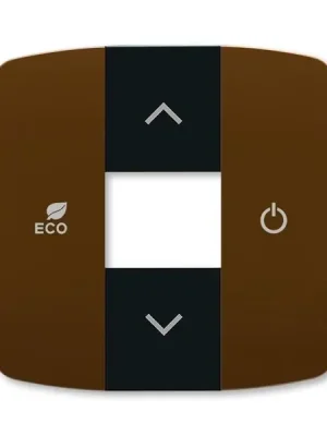 FREE@HOME Kryt pro termostat prostorový *6220A-A03000 H hnědá ABB Poslední Šance