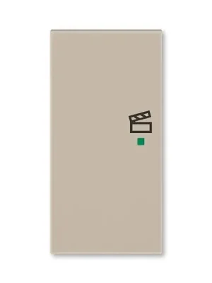 FREE@HOME Kryt 2násobný levý, symbol „scény“ *6220H-A02103 18 macchiato ABB Aktuální