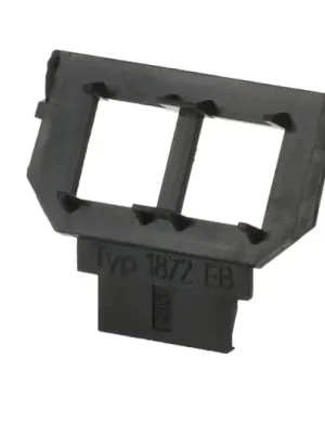 Kup Teď Maska nosná - 2x 6 či 8pólová zásuvka Avaya (MPS100E, MGS200) *2CKA001764A0281 černá ABB