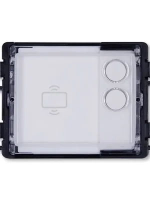 Welcome Midi Modul tlačítkový, 2násobný, se snímačem IC karet (135 mm) *2TMA130160N0007 ABB Zlevněný