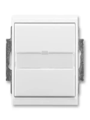 Nízká Cena Element® 3558E-A80920 03 ovládač zapínací, s prosvětl. popis. polem, řazení 1/0, 1/0So, IP44 barva bílá / bílá ABB