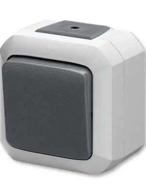 Spínač jednopólový, řazení 1, IP54, bezšr. sv. *3559N-C01510 S šedá ABB Koupit Online