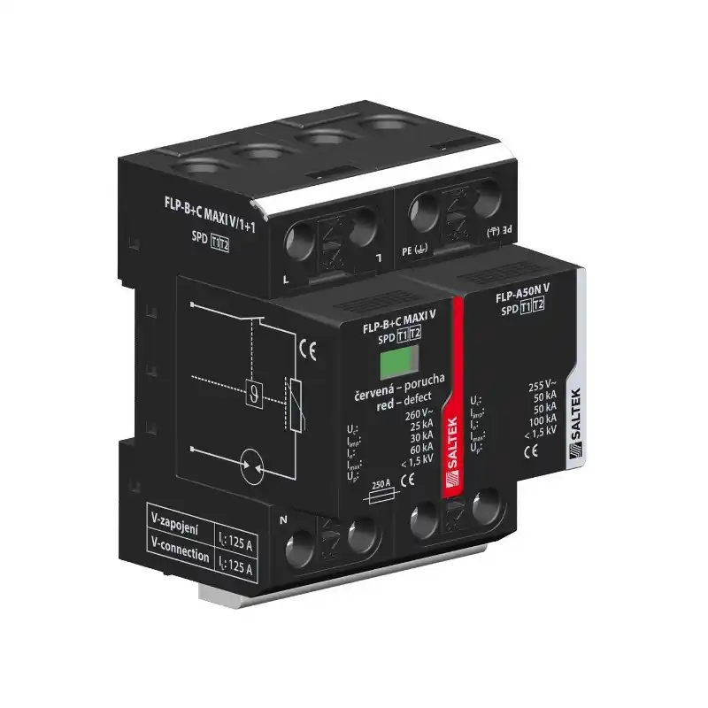 Přepěťový svodič FLP-B+C MAXI V/1+1 Oblíbený