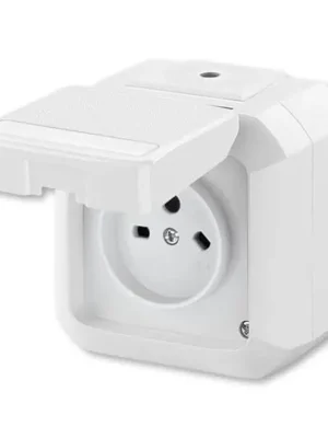 Přímo Od Výrobce Zásuvka technická venkovní, plast, vzor K, IP54 *5515N-C05525 B bílá ABB
