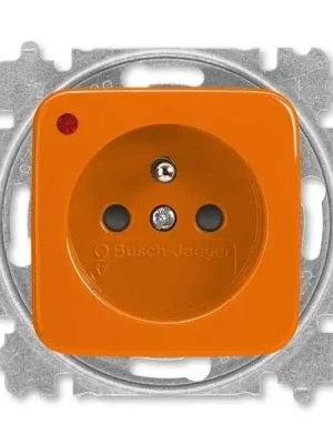 Top Prodej Future® linear 5599B-A02357 P zásuvka jednonásobná s clon., s ochranou před přepětím, bezšroub. sv.barva oranžová ABB