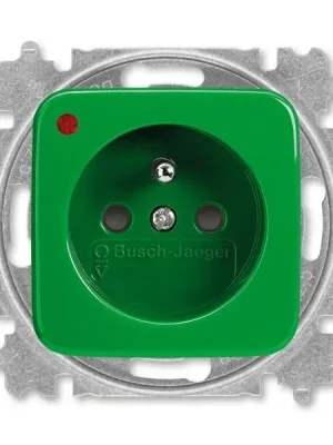 Top Prodej Future® linear 5599B-A02357 Z zásuvka jednonásobná s clon., s ochranou před přepětím, bezšroub. sv.barva zelená ABB
