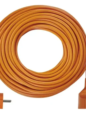 Prodlužovací kabel 30 m / 1 zásuvka / oranžový / PVC / 230 V / 1,5 mm2 Super Cena