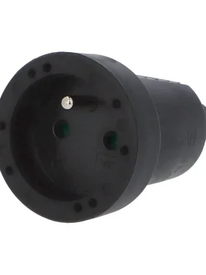 Spojka 2107 IP20/230V/16A - domovní, gumová, černáFAM Kup Teď