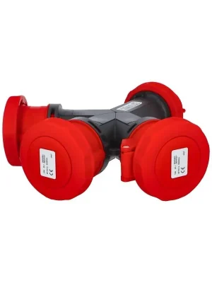 Rozbočovač (adaptér) 16004 IP67 400V/16A/5P 6h, 3 vývody Famatel Horká Nabídka