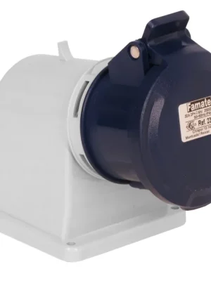 Zásuvka vestavná 23253 IP44/230V/32A/3P 6h, úhel 90° - SpeedPRO Famatel Výhodná Nabídka