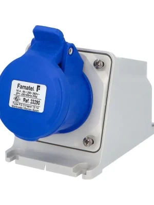 Zásuvka nástěnná 23290 IP44/230V/16A/3P 6h - SpeedPRO Famatel Nejlepší Cena