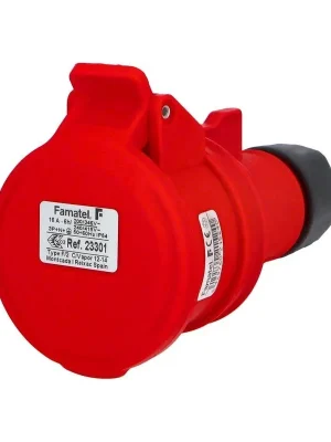 Spojka 23301 IP44/400V/16A/5P 6h, přímá - SpeedPRO Famatel Oblíbený
