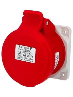 Zásuvka vestavná 23371 IP44/400V/16A/5P 6h, přímá - SpeedPRO Famatel Odeslání Ihned