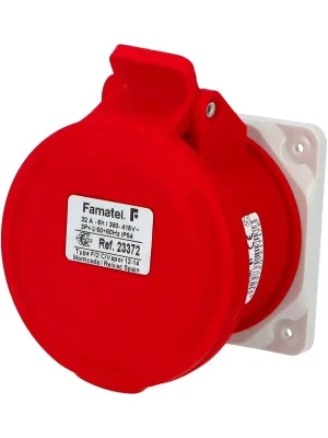 Akční Nabídka Zásuvka vestavná 23372 IP44/400V/32A/4P 6h, přímá - SpeedPRO Famatel