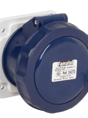 Zásuvka vestavná 24273 IP67/230V/32A/3P 6h, přímá - SpeedPRO Famatel Kup Teď