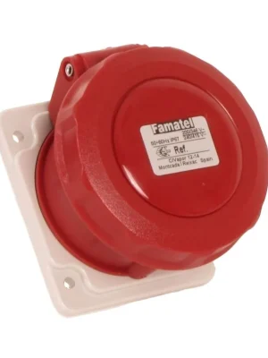 Levný Zásuvka vestavná 24370 IP67/400V/16A/4P 6h, přímá - SpeedPRO Famatel