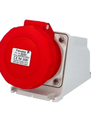 Zásuvka nástěnná 24391 IP67/400V/16A/5P 6h - SpeedPRO Famatel Aktuální