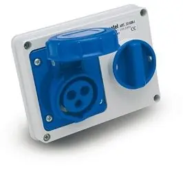 Zás. blok. 25008 IP67 230V 16A 3P 6h Famatel Kup Teď