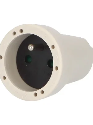 Expresní Doručení Spojka 2107-B IP20/230V/16A - domovní, PVC, bílá Famatel