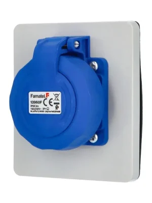 Deska 3916F zásuvka 230V/16A IP67 Famatel Nejlepší Volba