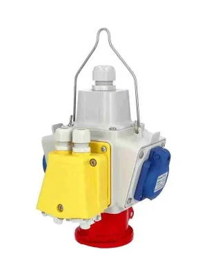 Zás. box závěsný PowerBOX pb155-RJ45 IP44 2x230V, 1x400V/16/5, 2xRJ45 kat. 6 Famatel Levný