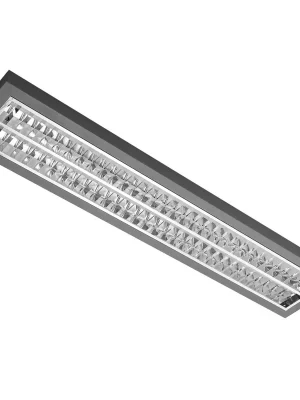 MODUS AREL4000RM2KV4DALI/DI, 2x LED , 1200mm, mřížka AL lesk, závěsné direkt/indirekt, LED 840, NONSELV 350mA, DALI Přímo Od Výrobce
