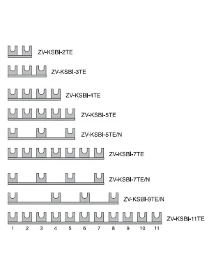 Uzem.lišta ZV-KSBI-4TE 263964 Expresní Doručení