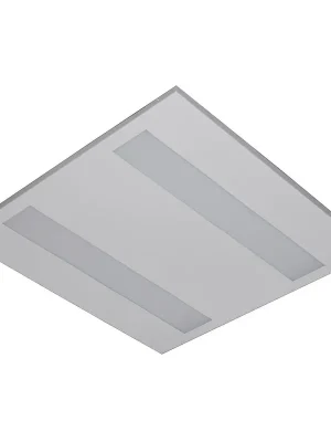 Zlevněný MODUS EK4000, LED 840, vestavný čtverec, modul 600, 2x prizmatický kryt, SELV 800 mA