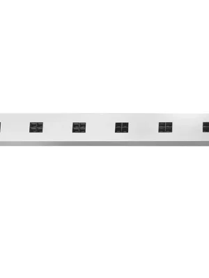 Poslední Šance MODUS EPS6000, LED 830, obdélník L, černý reflektor 6x4, optika 80°, driver 900mA, 44V