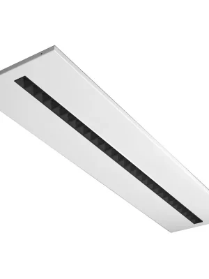 Zlevněný MODUS ES4000, LED 840, vestavný obdélník C, modul 600, 1x černý reflektor, optika 80° , driver 700mA