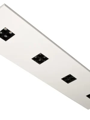 MODUS ES4000, LED 840, vestavný obdélník C, modul 600, černý reflektor 4x4, optika 80°, driver 1050mA Výprodej
