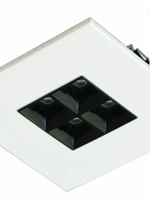 MODUS ESD1000, LED 830, vestavný bílý čtverec 180x180mm, černý reflektor, optika 50°, driver 350mA Odeslání Ihned