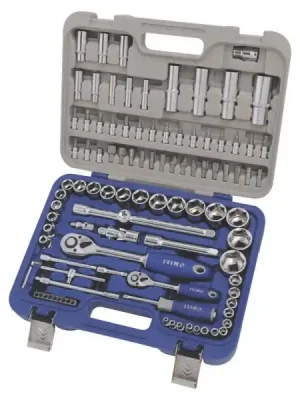 129-101-4 IRIMO Sada nástrčných hlavic 1/4" + 1/2" Omezená Nabídka